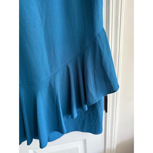 Women’s Charles Henry Asymmetrical Ruffle Dress size XL - Picture 4 of 8